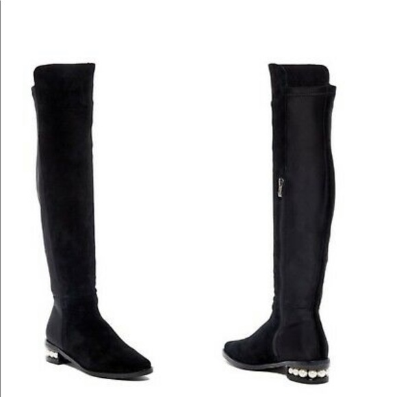 catherine malandrino over the knee boots pearl